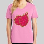 Ladies Core Cotton V Neck Tee Thumbnail