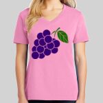 Ladies Core Cotton V Neck Tee Thumbnail