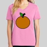 Ladies Core Cotton V Neck Tee Thumbnail