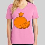 Ladies Core Cotton V Neck Tee Thumbnail