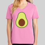 Ladies Core Cotton V Neck Tee Thumbnail