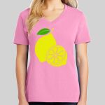 Ladies Core Cotton V Neck Tee Thumbnail