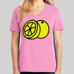 Ladies Core Cotton V Neck Tee Thumbnail