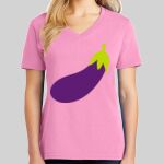Ladies Core Cotton V Neck Tee Thumbnail