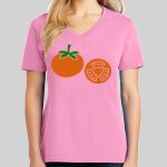 Ladies Core Cotton V Neck Tee Thumbnail