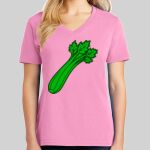 Ladies Core Cotton V Neck Tee Thumbnail