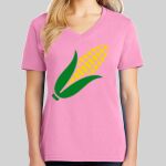 Ladies Core Cotton V Neck Tee Thumbnail