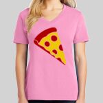 Ladies Core Cotton V Neck Tee Thumbnail