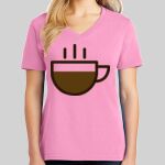 Ladies Core Cotton V Neck Tee Thumbnail