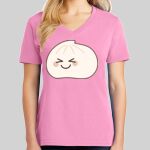 Ladies Core Cotton V Neck Tee Thumbnail