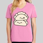 Ladies Core Cotton V Neck Tee Thumbnail