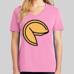 Ladies Core Cotton V Neck Tee Thumbnail