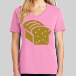 Ladies Core Cotton V Neck Tee Thumbnail