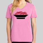 Ladies Core Cotton V Neck Tee Thumbnail