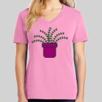 Ladies Core Cotton V Neck Tee Thumbnail