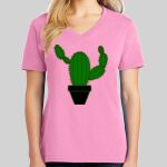 Ladies Core Cotton V Neck Tee Thumbnail