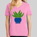 Ladies Core Cotton V Neck Tee Thumbnail