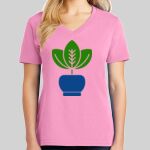 Ladies Core Cotton V Neck Tee Thumbnail