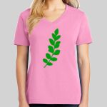 Ladies Core Cotton V Neck Tee Thumbnail