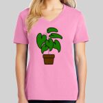 Ladies Core Cotton V Neck Tee Thumbnail