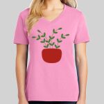 Ladies Core Cotton V Neck Tee Thumbnail