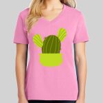 Ladies Core Cotton V Neck Tee Thumbnail