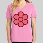 Ladies Core Cotton V Neck Tee Thumbnail