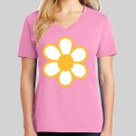 Ladies Core Cotton V Neck Tee Thumbnail