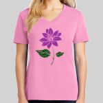 Ladies Core Cotton V Neck Tee Thumbnail