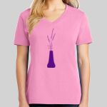 Ladies Core Cotton V Neck Tee Thumbnail