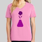 Ladies Core Cotton V Neck Tee Thumbnail
