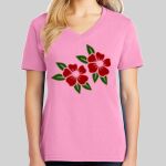 Ladies Core Cotton V Neck Tee Thumbnail