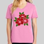 Ladies Core Cotton V Neck Tee Thumbnail