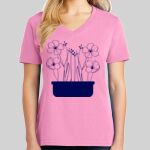 Ladies Core Cotton V Neck Tee Thumbnail