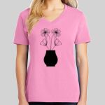 Ladies Core Cotton V Neck Tee Thumbnail