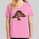 Ladies Core Cotton V Neck Tee Thumbnail