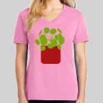 Ladies Core Cotton V Neck Tee Thumbnail