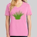 Ladies Core Cotton V Neck Tee Thumbnail