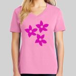 Ladies Core Cotton V Neck Tee Thumbnail