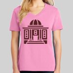 Ladies Core Cotton V Neck Tee Thumbnail