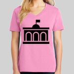 Ladies Core Cotton V Neck Tee Thumbnail