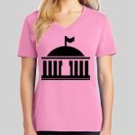 Ladies Core Cotton V Neck Tee Thumbnail