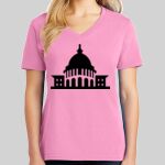 Ladies Core Cotton V Neck Tee Thumbnail