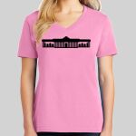 Ladies Core Cotton V Neck Tee Thumbnail