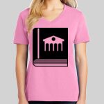 Ladies Core Cotton V Neck Tee Thumbnail