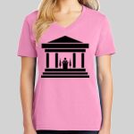 Ladies Core Cotton V Neck Tee Thumbnail