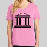 Ladies Core Cotton V Neck Tee Thumbnail