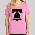Ladies Core Cotton V Neck Tee Thumbnail