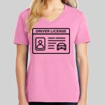 Ladies Core Cotton V Neck Tee Thumbnail