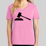 Ladies Core Cotton V Neck Tee Thumbnail